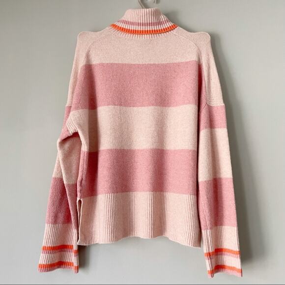 J. Crew Striped Turtleneck Sweater in Supersoft Yarn
#BD045 - Picture 3 of 6